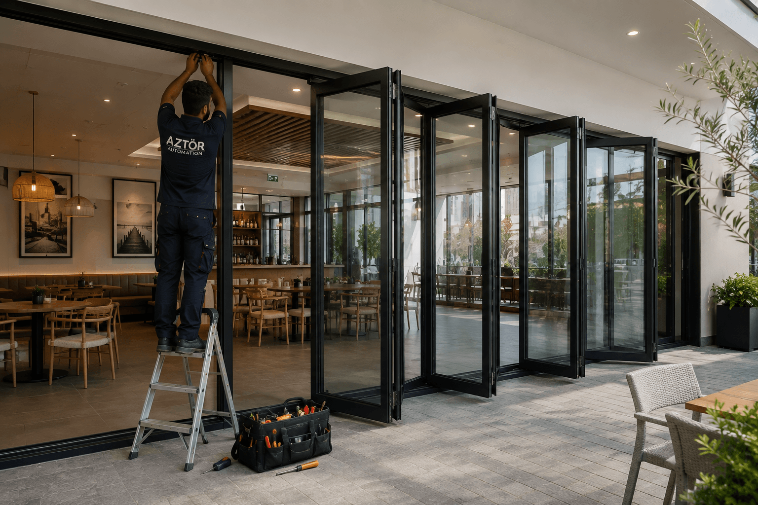 Folding Glass Doors
